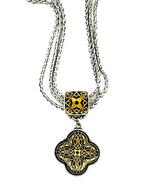 Brighton‎ Reversible Quarrefoil Necklace